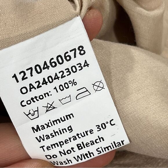 Cummense Sleeveless Beige Button-Down Dress size small - Picture 11 of 13